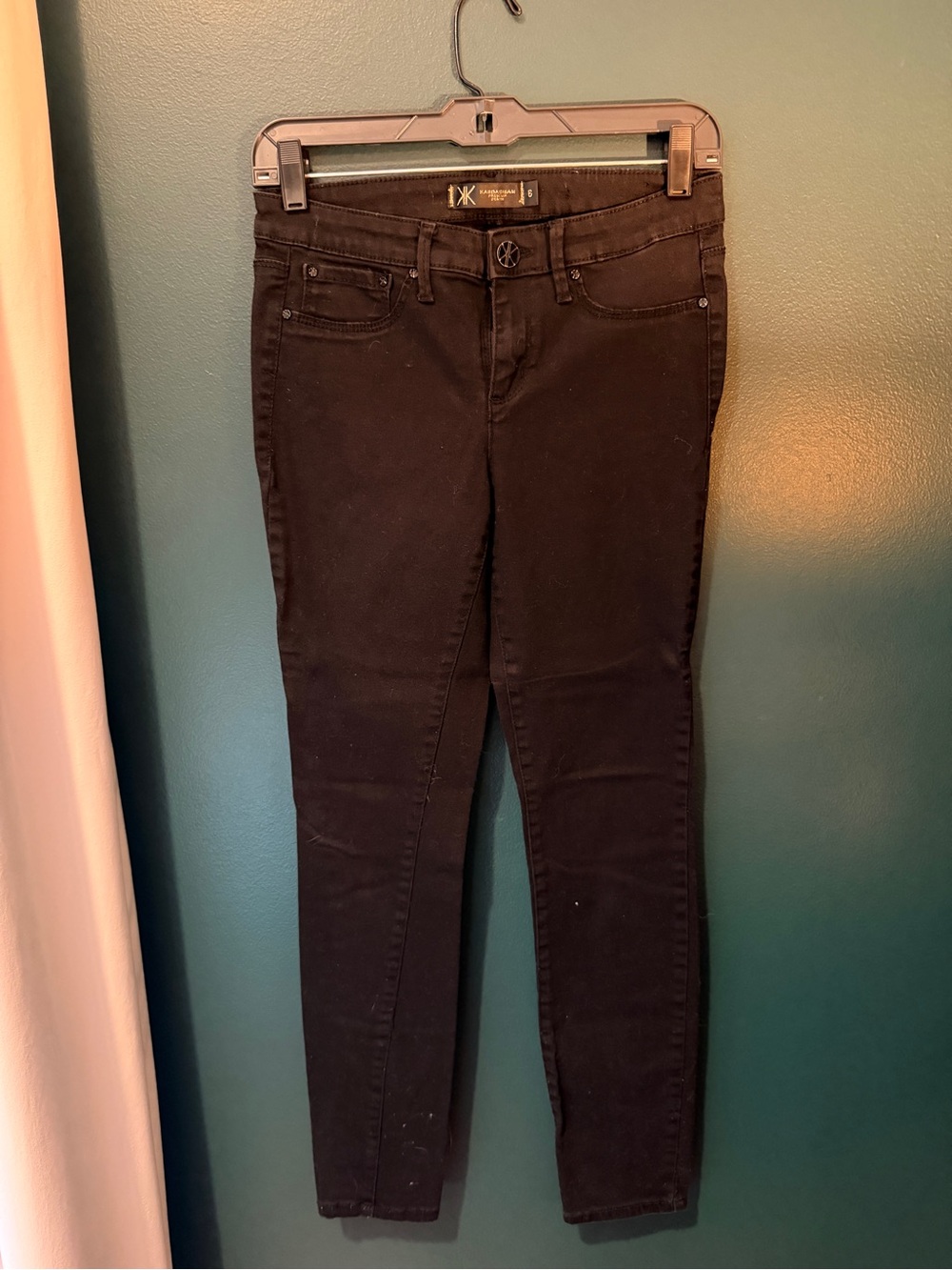 Kardashian Kollection Black Skinny Jeans